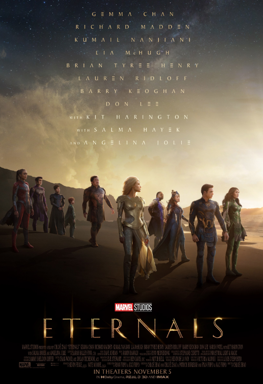eternals movie poster
